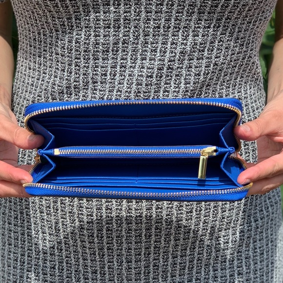 Tory Burch Bags Tory Burch Floral Emerson Zip Continental Wallet